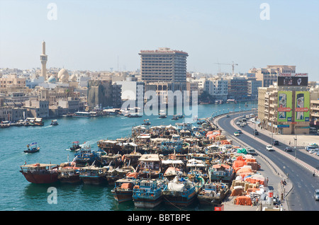 Dubai Creek Banque D'Images