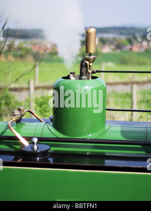 L'evesham light railway dans le twyford country park Banque D'Images