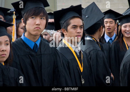 Asie Philippines American high school graduation grad teen Banque D'Images