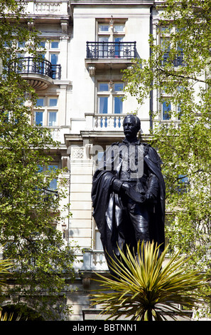 Sir Henry Bartle Frere Edward statue à Victoria Embankment Gardens Banque D'Images