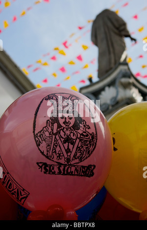 Santo Niño de Cebu sur un ballon Banque D'Images