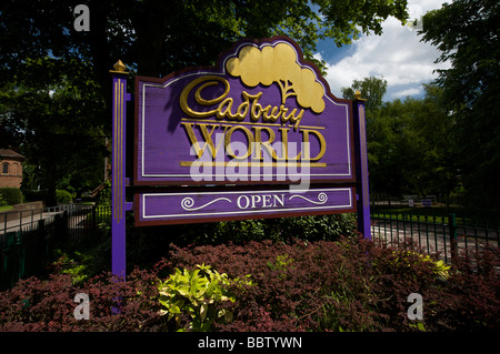 Entrée de Cadbury World Bournville Birmingham West Midlands England UK Banque D'Images