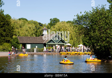 Le lac de plaisance Regents Park Londres UK Europe Banque D'Images