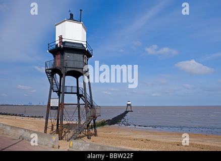 Phare de Dovercourt, Dovercourt, Essex, Angleterre. Banque D'Images