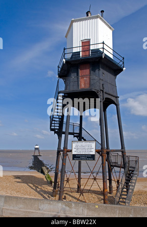 Phare de Dovercourt, Dovercourt, Essex, Angleterre. Banque D'Images