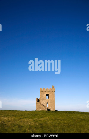 Château d'Ardmore Watch Tower et Signal Station, construite 1867, Ardmore, Co Waterford Irlande Banque D'Images