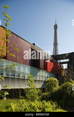 Paris Musée du Quai Branly, Jean Nouvel 2006 Musée du Quai Branly à Paris par Jean Nouvel 2006 Banque D'Images