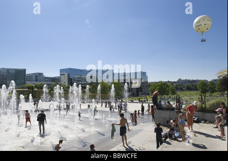 Paris Parc André Citroën Gilles Clément Alain Provost 1992 Banque D'Images