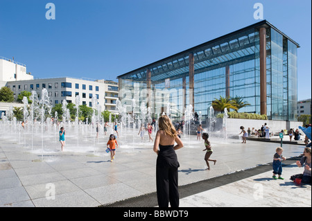 Paris Parc André Citroën Gilles Clément Alain Provost 1992 Banque D'Images