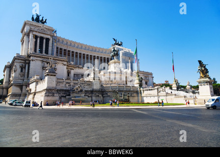 Monument de Vittorio Emanuele II, à Rome, Italie Banque D'Images