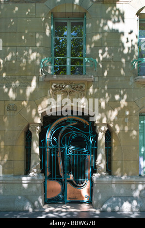 Paris Castel Béranger von Hector Guimard 1894 Paris 1898 Castel Béranger d'Hector Guimard 1894 1898 Banque D'Images