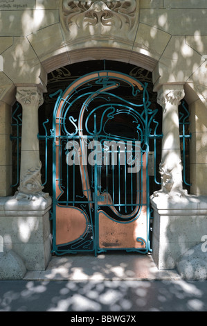 Paris Castel Béranger von Hector Guimard 1894 Paris 1898 Castel Béranger d'Hector Guimard 1894 1898 Banque D'Images