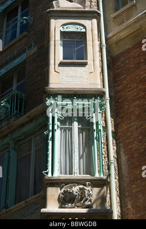 Paris Castel Béranger von Hector Guimard 1894 Paris 1898 Castel Béranger d'Hector Guimard 1894 1898 Banque D'Images