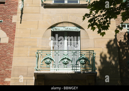 Paris Castel Béranger von Hector Guimard 1894 Paris 1898 Castel Béranger d'Hector Guimard 1894 1898 Banque D'Images