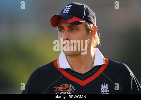 LUKE WRIGHT ANGLETERRE ANGLETERRE NOTTINGHAM TRENT BRIDGE 11 Juin 2009 Banque D'Images