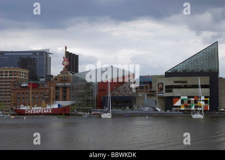 Baltimore Inner Harbor Banque D'Images