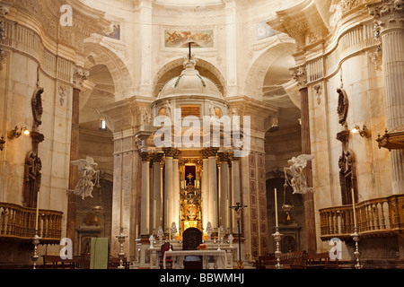 L'intérieur de la Catedral de Cádiz andalousie espagne Cathédrale de Cadix, Espagne Banque D'Images