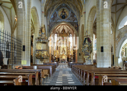 Canonry et église de pèlerinage de Maria Saal, Carinthie, Autriche Banque D'Images