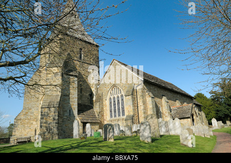 St Peter et St Paul's Parish Church, Edenbridge, Kent, UK Banque D'Images