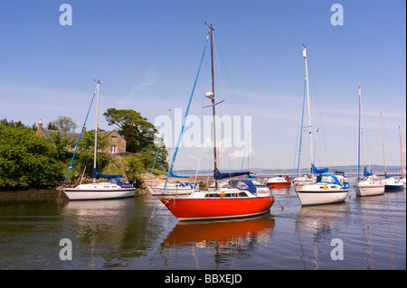 Cramond port sur la rivière Forth près d'Edimbourg en Ecosse Banque D'Images