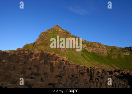 Chaussée des géants dans le comté d'Antrim Coast Irlande du Nord uk europe Banque D'Images