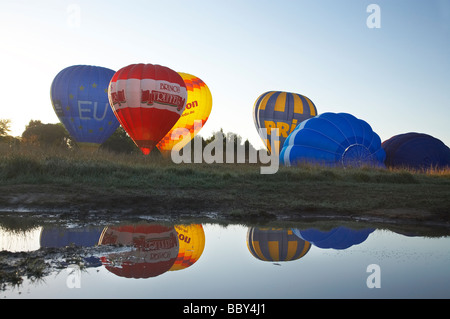 Montgolfières Canberra ACT En Australie Banque D'Images