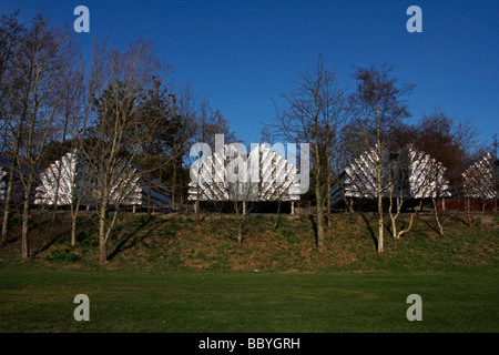 Heatherwick Studios Creative industries et unités d'affaires de l'Université d'Aberystwyth Aberystwyth Arts Centre West Wales UK Banque D'Images