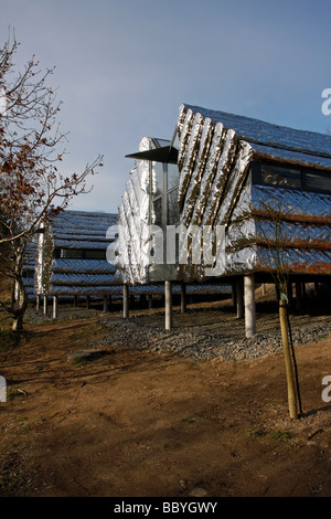 Heatherwick Studios Creative industries et unités d'affaires de l'Université d'Aberystwyth Aberystwyth Arts Centre West Wales UK Banque D'Images