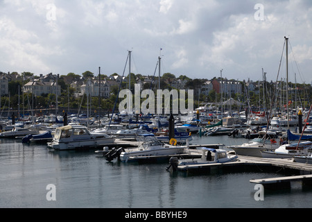 Port de plaisance de Bangor Bangor Royaume-Uni Irlande du nord du comté de Down Banque D'Images