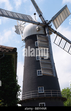 ALFORD MOULIN À VENT. Le Lincolnshire. L'Angleterre. UK Banque D'Images