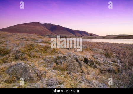 Au lever du jour fromTewet Blencathra Tarn Banque D'Images