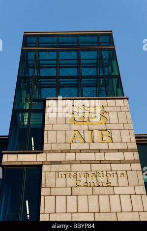 L'AIB International Centre Siège de l'AIB Capital Markets Dublin République d'Irlande Banque D'Images