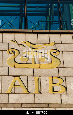 L'AIB International Centre Siège de l'AIB Capital Markets Dublin République d'Irlande Banque D'Images