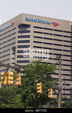 La banque d'Amérique immeuble de bureaux à Baltimore Maryland, USA Banque D'Images