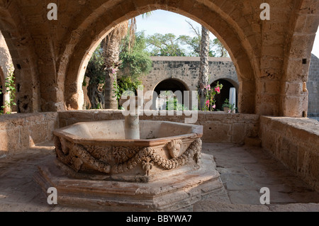 Fountain House, monastère de Agia Napa ou Ayia Napa, Chypre du Sud, Côte Est, Chypre, Europe Banque D'Images