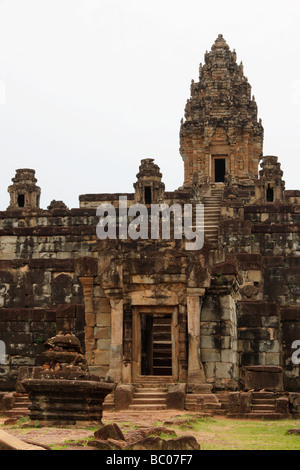 Ruines du temple Bakong, [du Roluos], Angkor, Cambodge Banque D'Images