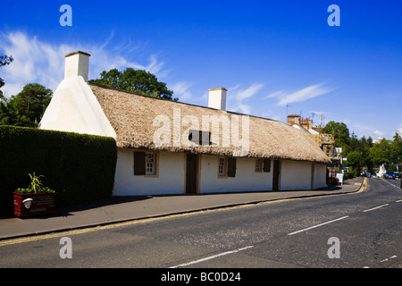 Burns cottage naissance lieu de poète écossais Robert Burns 1759 - 1796, Alloway, South Ayrshire, Ecosse. Banque D'Images