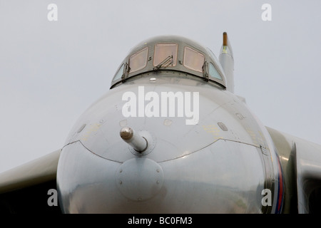 Close up of Avro Vulcan G-VLCN (XH558) bomber Banque D'Images
