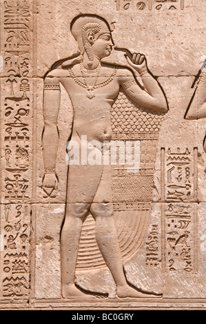 Dendera Temple Romain Greco égyptien Égypte complexe Banque D'Images