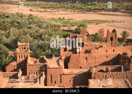 Site du patrimoine mondial de l'Imlil marrakech maroc afrique du Nord Banque D'Images