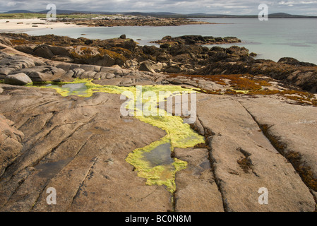 Gurteen Bay près de County Galway Roundstone Eire Banque D'Images