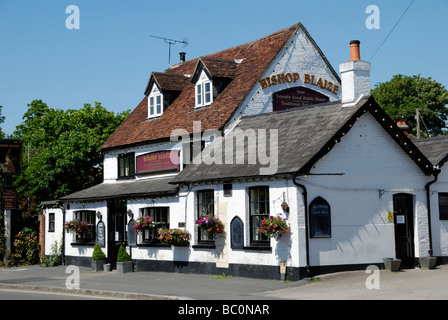 L'Évêque Blaize Pub à Romsey Hampshire Angleterre Banque D'Images