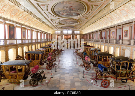 L'entraîneur National Museum à Lisbonne - Museu Nacional dos Coches - à Belém, Lisbonne, Portugal. Banque D'Images