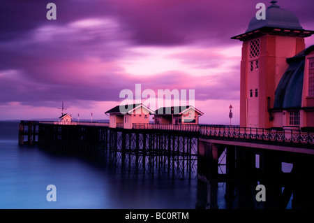 Penarth Pier Vale of Glamorgan South Wales UK Banque D'Images