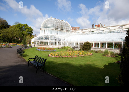 Le jardin botanique de l'Université Queen's (QUB), Belfast, Irlande du Nord, Royaume-Uni Banque D'Images