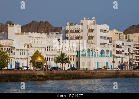 Le front de Mutrah Old Muscat Sultanat d'Oman Banque D'Images