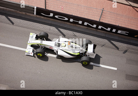 Brawn GP Jenson Button Banque D'Images