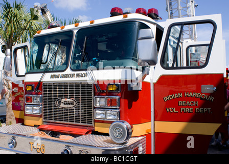 Camion américain à gros camion Festival, Atlantic Beach, en Floride Banque D'Images