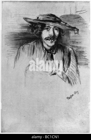 'Whistler', 1859 (1904).Artiste : James Abbott McNeill Whistler Banque D'Images