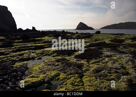 Duntulm Bay, île de Skye, Hébrides intérieures, côte ouest de l'Ecosse, Royaume-Uni Banque D'Images